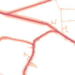 Daytime road noise heatmap for DL15 9SP