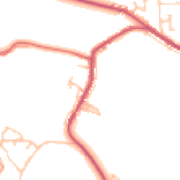 Daytime road noise heatmap for DL15 9SS