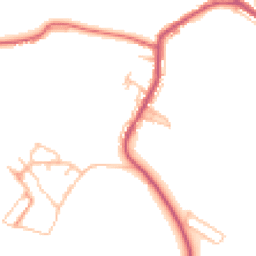 Daytime road noise heatmap for DL15 9SX