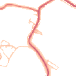 Daytime road noise heatmap for DL15 9SY
