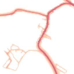 Daytime road noise heatmap for DL15 9SZ