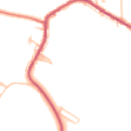 Daytime road noise heatmap for DL15 9TB
