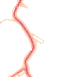 Daytime road noise heatmap for DL15 9TD
