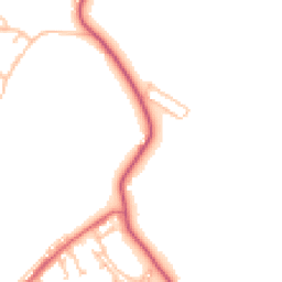 Daytime road noise heatmap for DL15 9TE