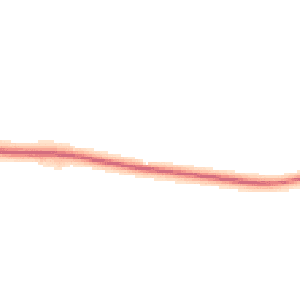 Night-time road noise heatmap for DL17 0LS