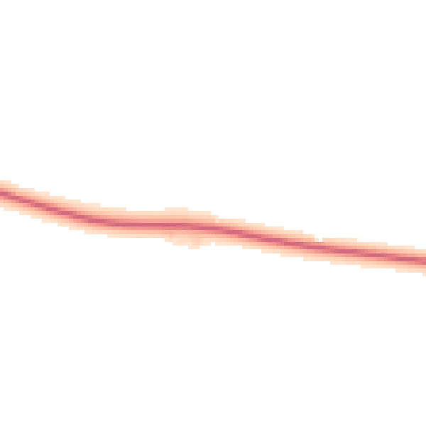 Night-time road noise heatmap for DL17 0LU