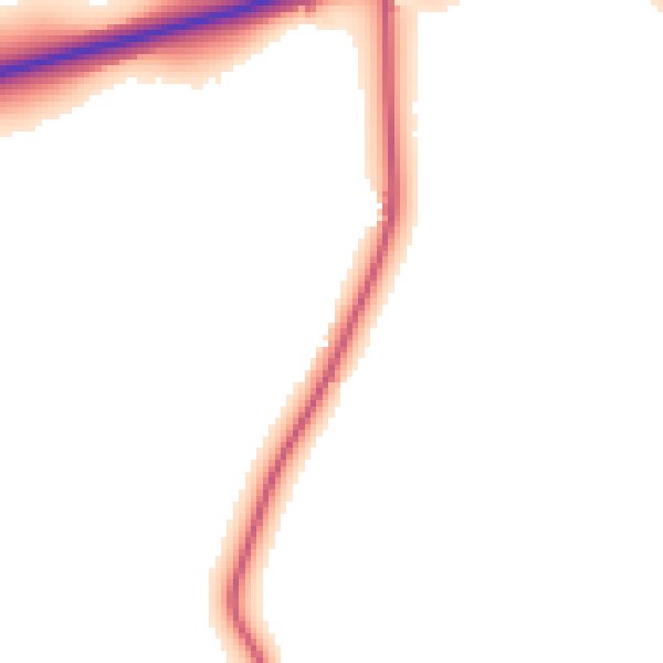Daytime road noise heatmap for DL17 8RY