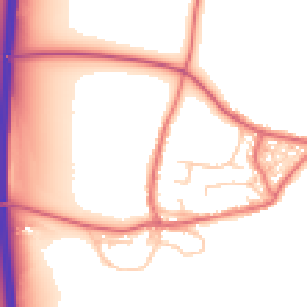 Daytime road noise heatmap for DL17 9BH