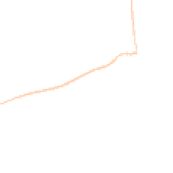 Night-time road noise heatmap for DL2 2JL