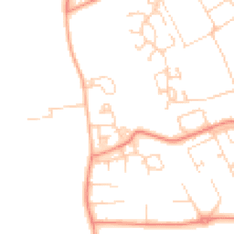 Daytime road noise heatmap for DL9 3EF