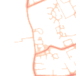 Daytime road noise heatmap for DL9 3EQ