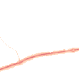 Night-time road noise heatmap for DL9 4UW