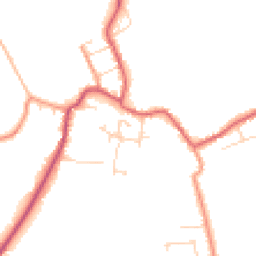 Daytime road noise heatmap for DN10 4DU