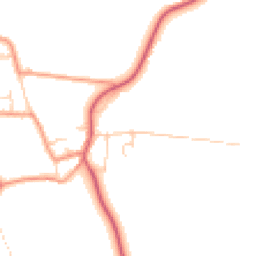 Daytime road noise heatmap for DN10 4JJ