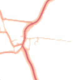Daytime road noise heatmap for DN10 4JX