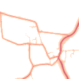 Daytime road noise heatmap for DN10 4LJ