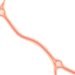Night-time road noise heatmap for DN10 4NP