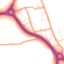 Daytime road noise heatmap for DN10 4QJ