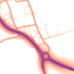 Daytime road noise heatmap for DN10 4TA