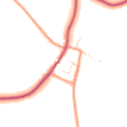 Daytime road noise heatmap for DN10 5DW