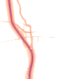 Daytime road noise heatmap for DN10 6AN