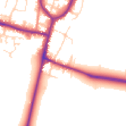 Daytime road noise heatmap for DN10 6HT