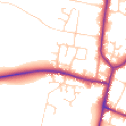 Daytime road noise heatmap for DN10 6LF