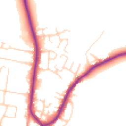 Daytime road noise heatmap for DN10 6PQ