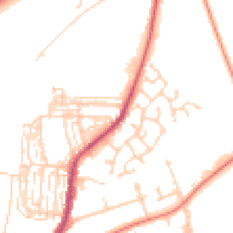 Daytime road noise heatmap for DN12 1BX