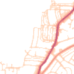 Daytime road noise heatmap for DN12 1DR