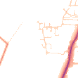 Daytime road noise heatmap for DN12 1QJ