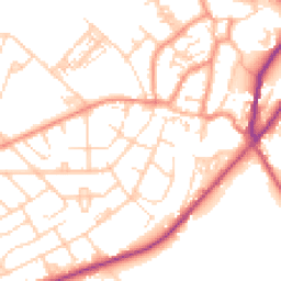 Daytime road noise heatmap for DN12 2ND
