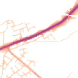 Daytime road noise heatmap for DN12 3BP