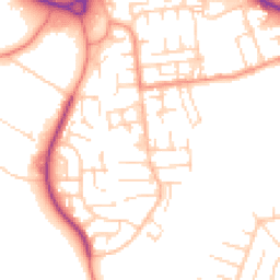 Daytime road noise heatmap for DN12 4BU