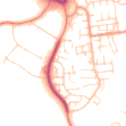 Daytime road noise heatmap for DN12 4NB