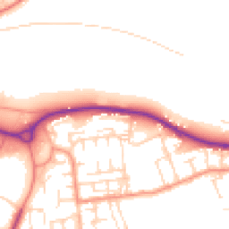 Daytime road noise heatmap for DN12 4TB