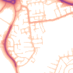 Daytime road noise heatmap for DN12 4TP
