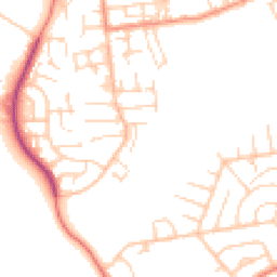 Daytime road noise heatmap for DN12 4TY