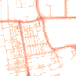 Daytime road noise heatmap for DN15 6BB