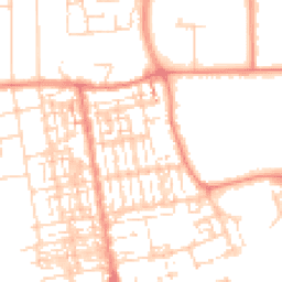 Daytime road noise heatmap for DN15 6DD