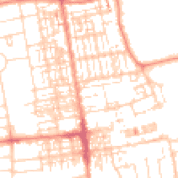 Daytime road noise heatmap for DN15 6JD