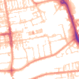 Daytime road noise heatmap for DN15 6RS