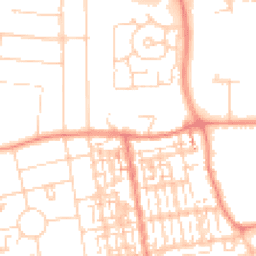 Daytime road noise heatmap for DN15 8LS