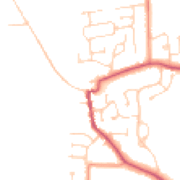 Daytime road noise heatmap for DN15 9BP