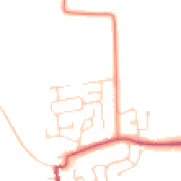 Daytime road noise heatmap for DN15 9DT