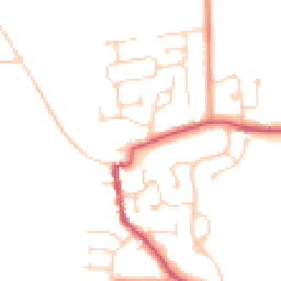 Daytime road noise heatmap for DN15 9DY