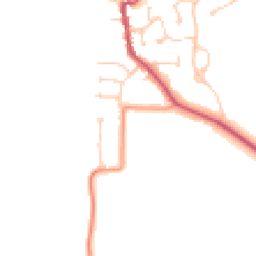 Daytime road noise heatmap for DN15 9HB