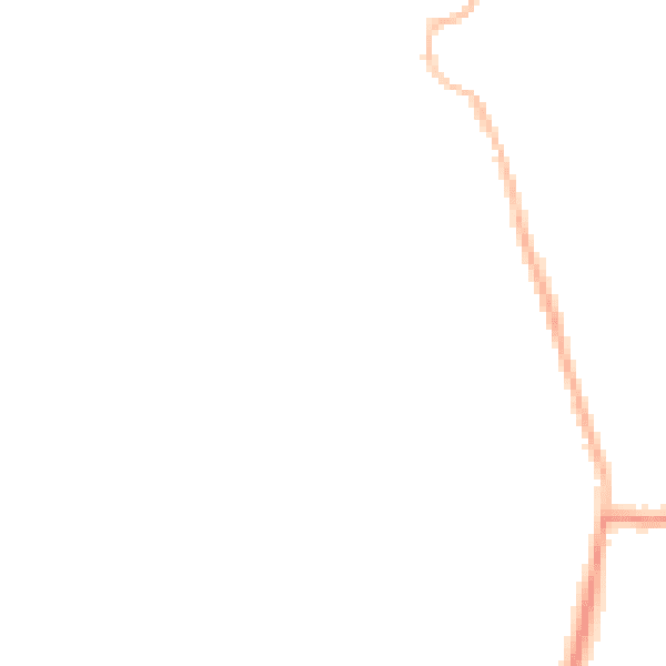 Night-time road noise heatmap for DN17 3DH