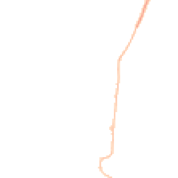 Night-time road noise heatmap for DN17 3EL