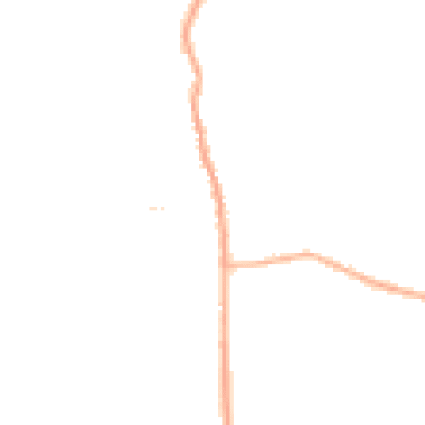 Night-time road noise heatmap for DN17 3NT